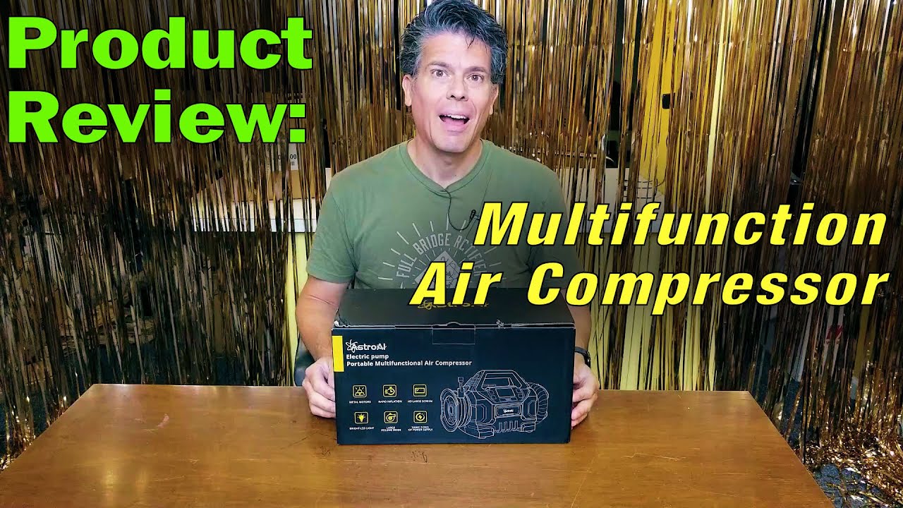 Product Review: AstroAI Multifunction Air Compressor