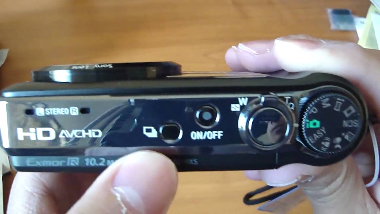 Unboxing Sony Cyber-shot DSC-HX5V en México