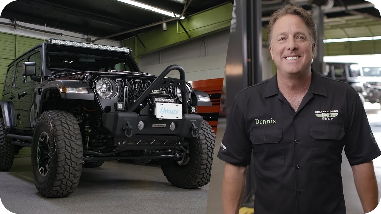 Win a Custom Jeep Wrangler Unlimited Rubicon from Collins Bros Jeep // Omaze
