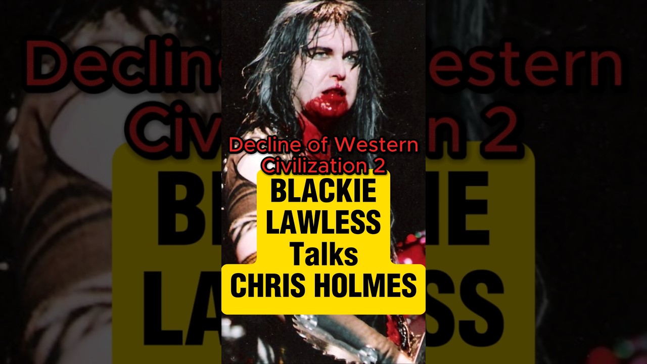 THIS is What Blackie Lawless thought of DECLINE of WESTERN CIVILIZATION #heavymetal #classicrock