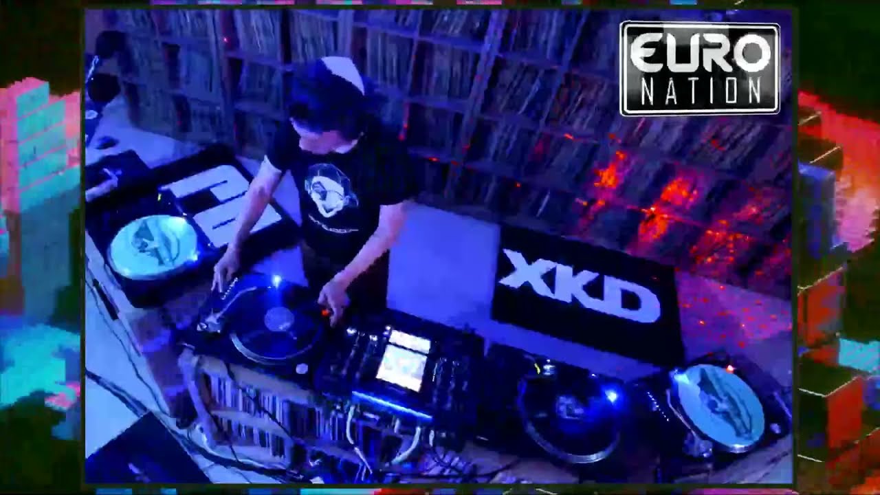 Euro Nation LIVE  - DJ XKD | 90s & 2000s Eurodance Mix (@DJxkd )