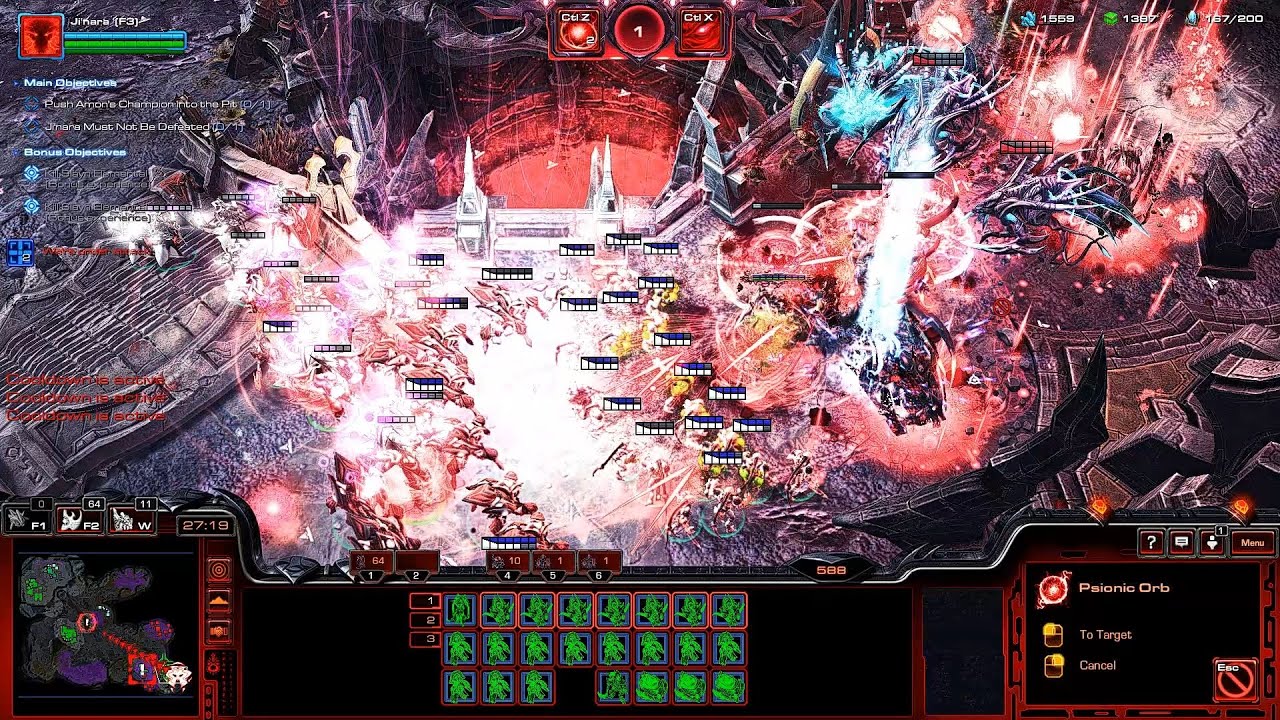 SC2 Nexus Co-Op Chain of Ascensions ▏ Ji'nara Solo GamePlay