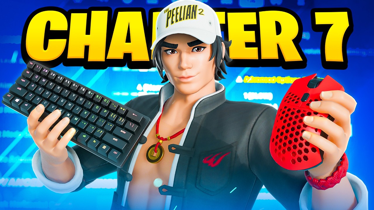BEST Chapter 7 PC Keyboard & Mouse Settings, Sensitivity + Keybinds In Fortnite!
