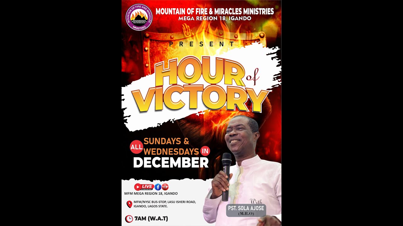 HOUR OF MERCY & DELIVERANCE || PST. SOLA AJOSE || 24-12-2025