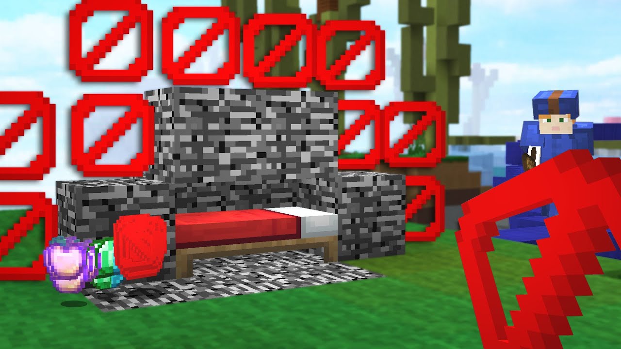Bedwars, but I'm secretly using CREATIVE...