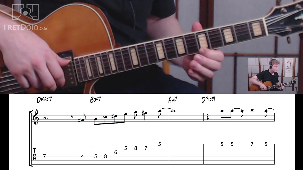 Wave - Learn The Melody - Jazz Guitar Lesson
