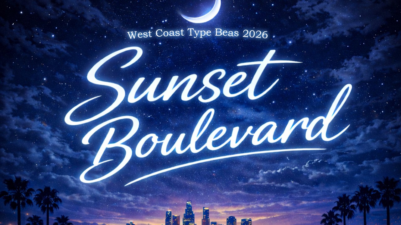 West Coast Type Beat 2026 – Sunset Boulevard | G-Funk Trap Instrumental | Smooth Rap Beat