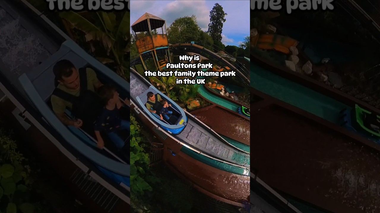 Paultons Park, the best family theme park in uk #kidsfun #themepark