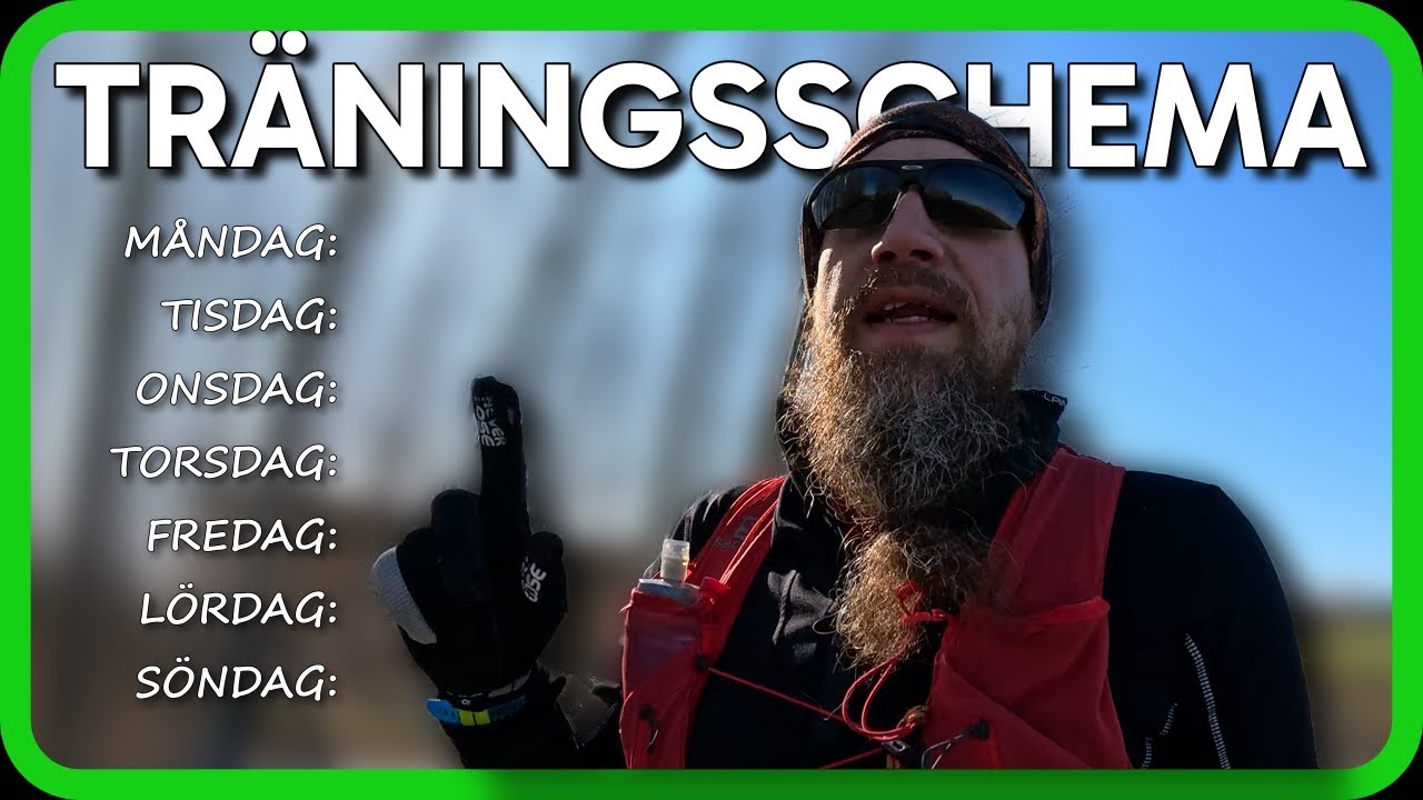 Hur jag lägger upp min träning för att springa 100 miles | Inför Kullamannen 2025