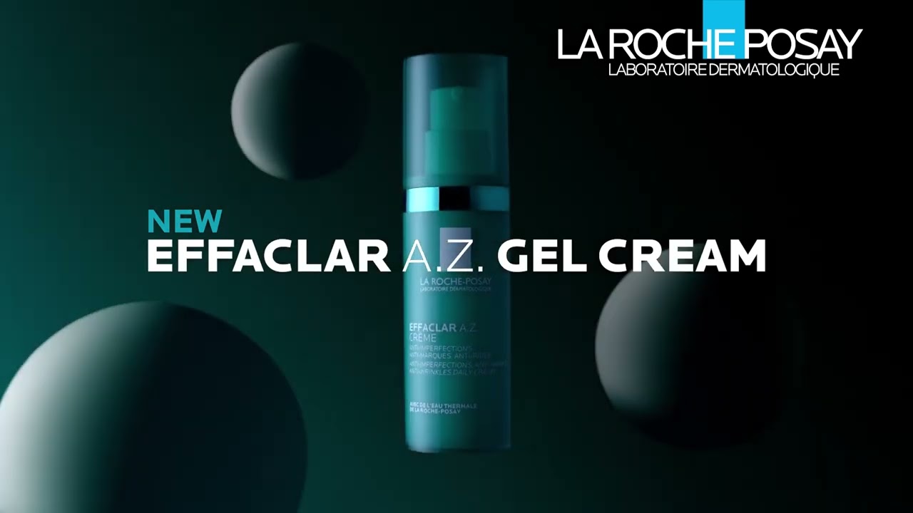 Effaclar A.Z. Gel Cream by La Roche Posay. Powered by 10% Azelaic, Salicylic & Hyaluronic Acid.