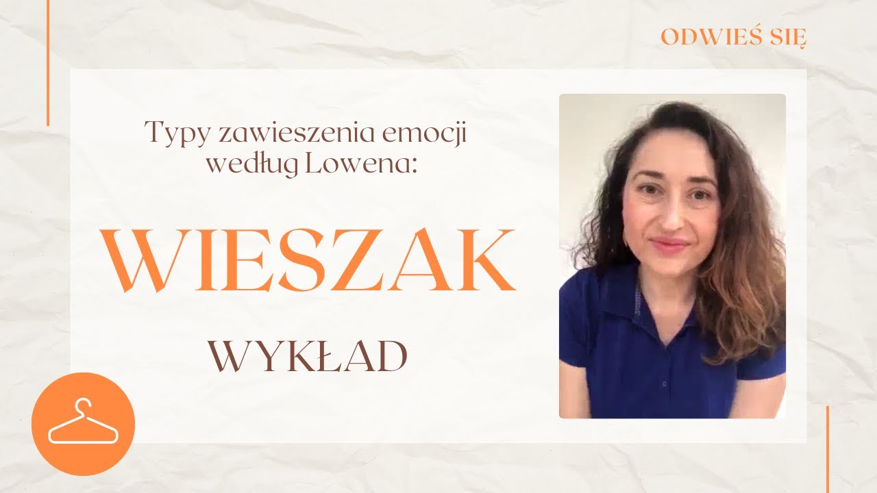 cz.1 WIESZAK - typ zawieszenia emocji wg. Lowena: WYKŁAD