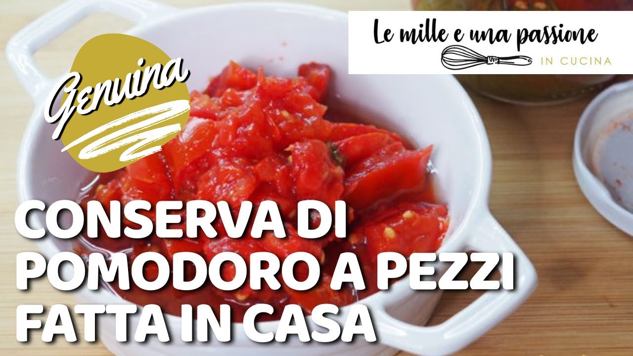 Conserva di Pomodoro a Pezzi: Facile e Genuina per l'Inverno