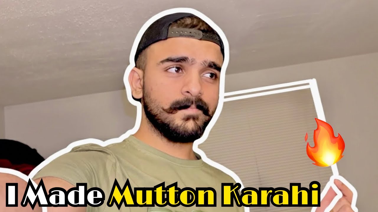 I Made Mutton Karahi | Pakistani Students in USA | AB Saim Gujjar | Saim Speaks