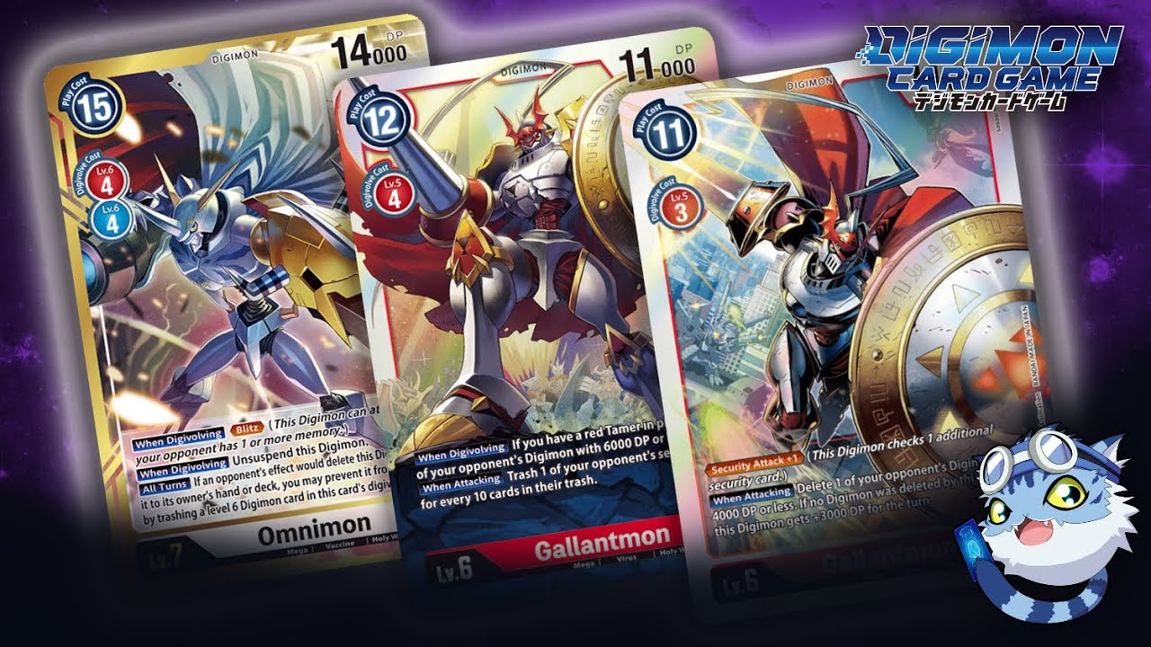 Upgrade the Gallantmon Starter Deck!!! Digimon TCG BT6