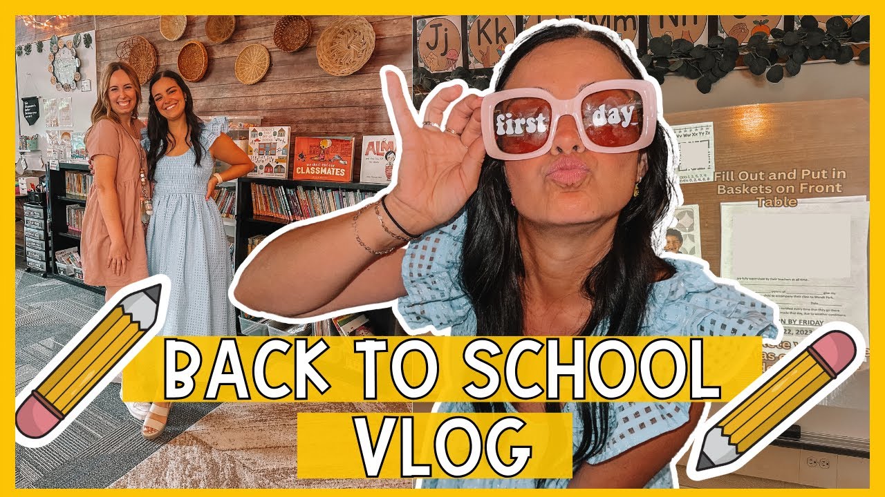 FIRST WEEK OF SCHOOL VLOG! | 2nd Grade Teacher Vlog