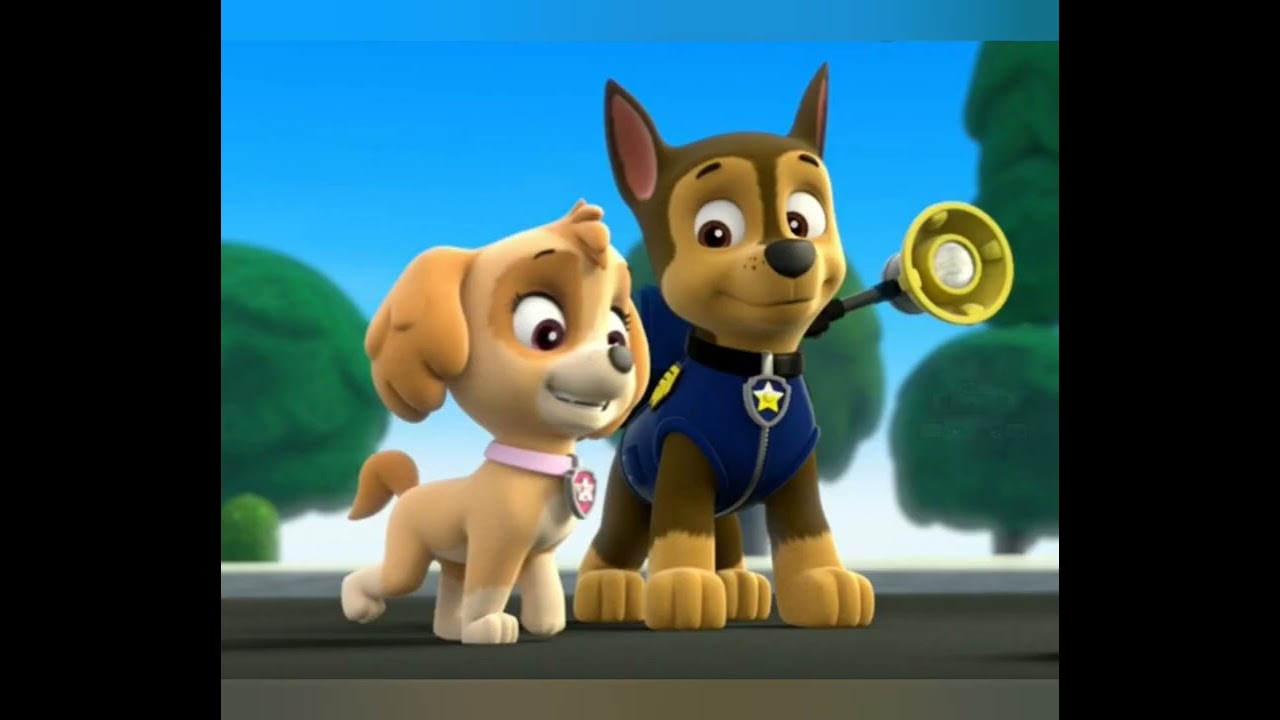 Paw Patrol Skye X Chase (Skase Moments) Music video Faded