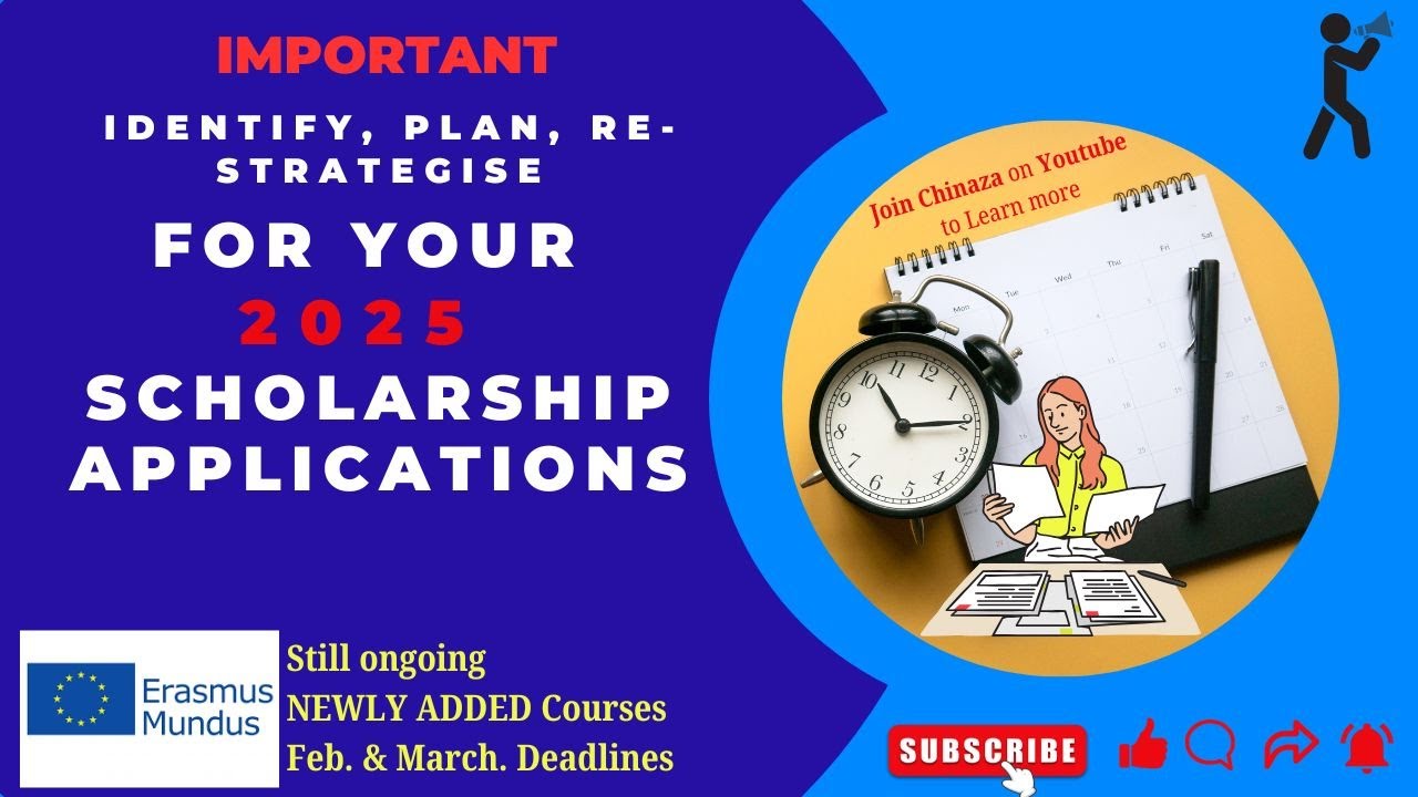 Important Updates for 2025 Scholarship Aspirants | Erasmus Mundus Scholarship | EMJM Interview Prep