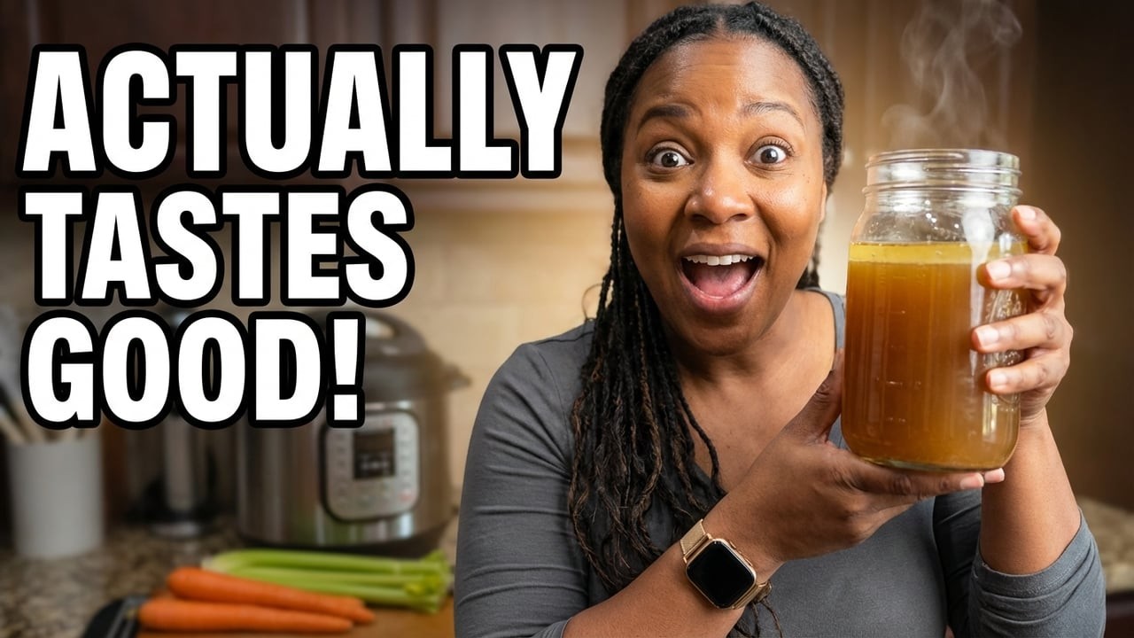 Homemade Bone Broth That Actually Tastes Good