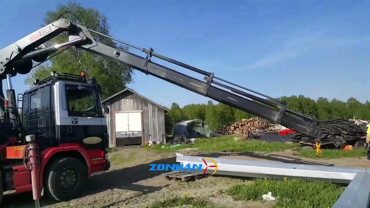 5KW wind turbine and independent tower