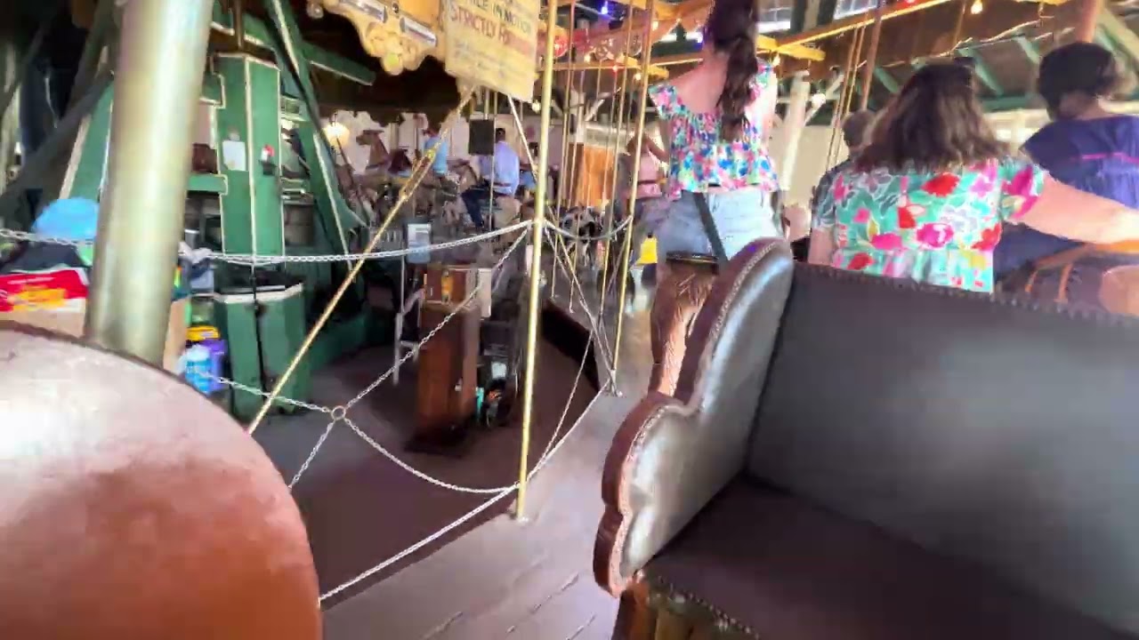 Balboa Park Carousel with Sleepy Glacey