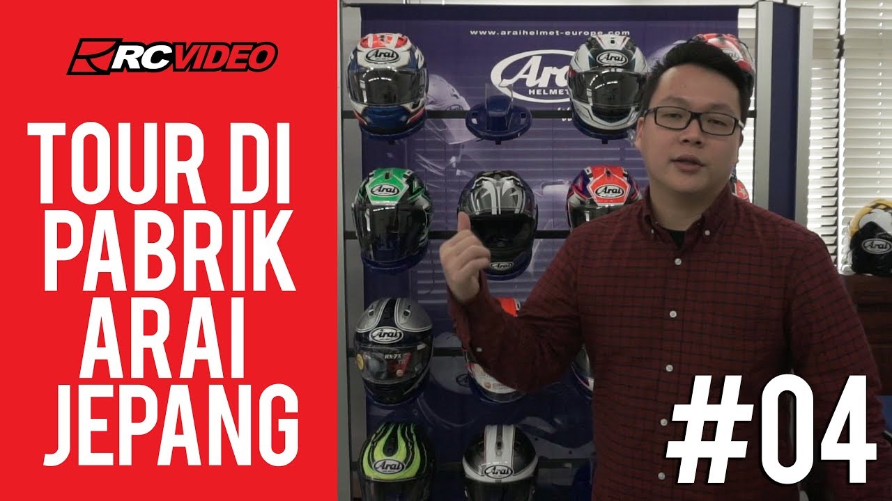 RC VLOG : Tour di pabrik Arai Jepang