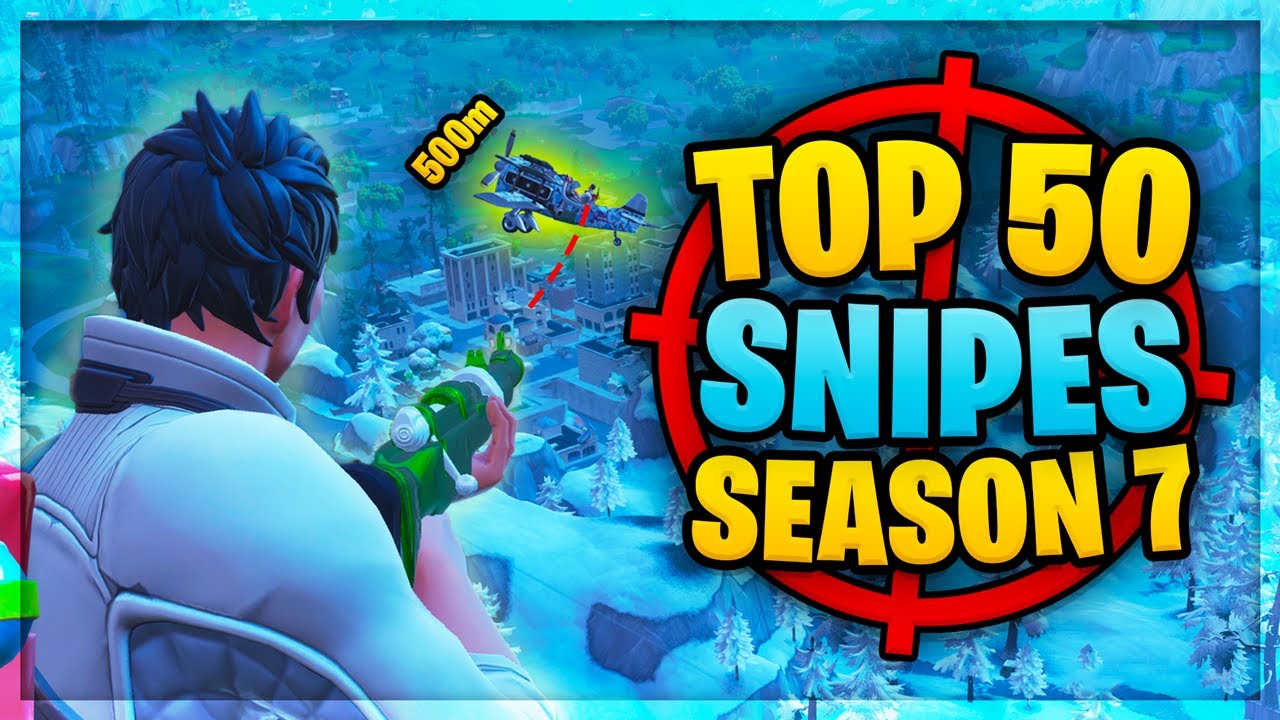 TOP 50 BEST FORTNITE SNIPER SHOTS | SEASON 7 SO FAR! (BEST KILLS COMPILATION)