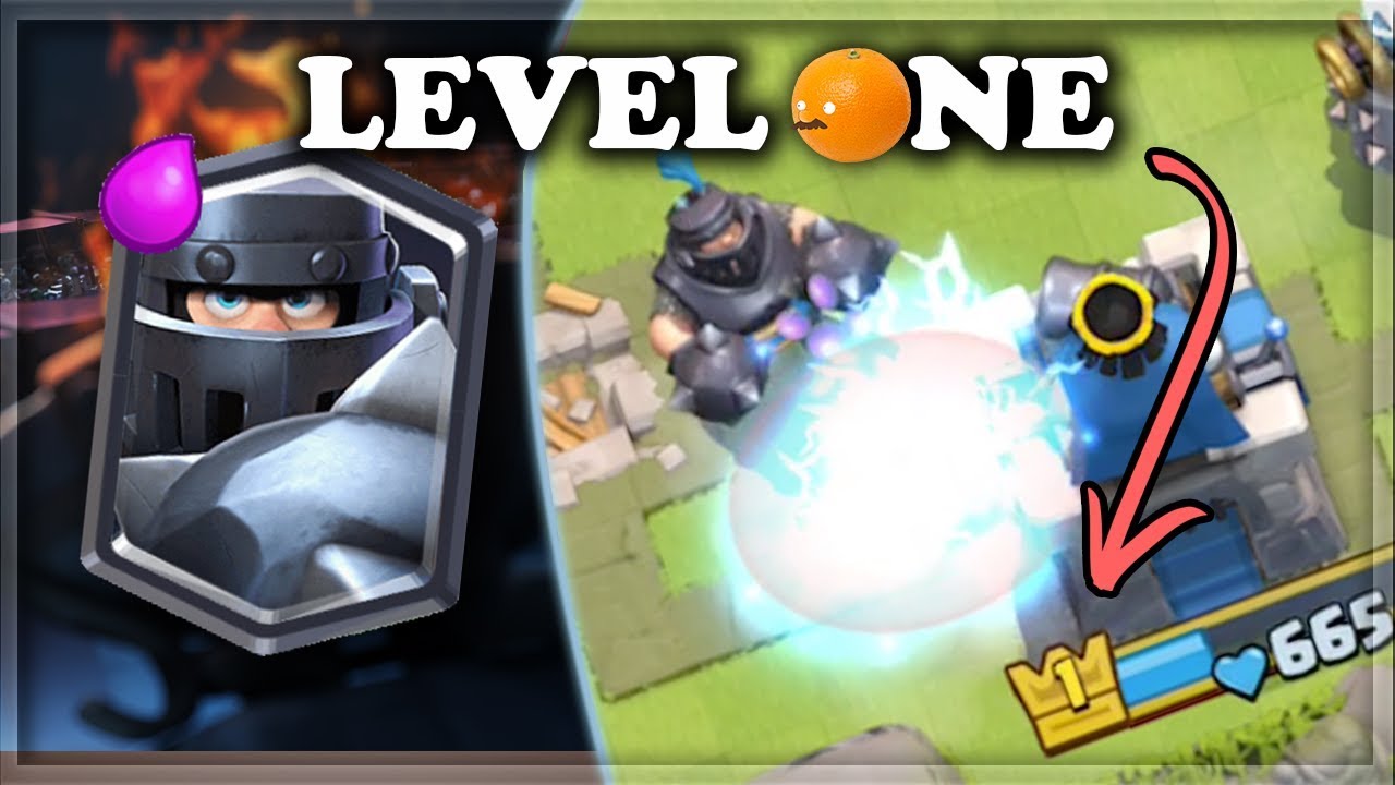 Level 1 Account with All Legendary Deck | Clash Royale