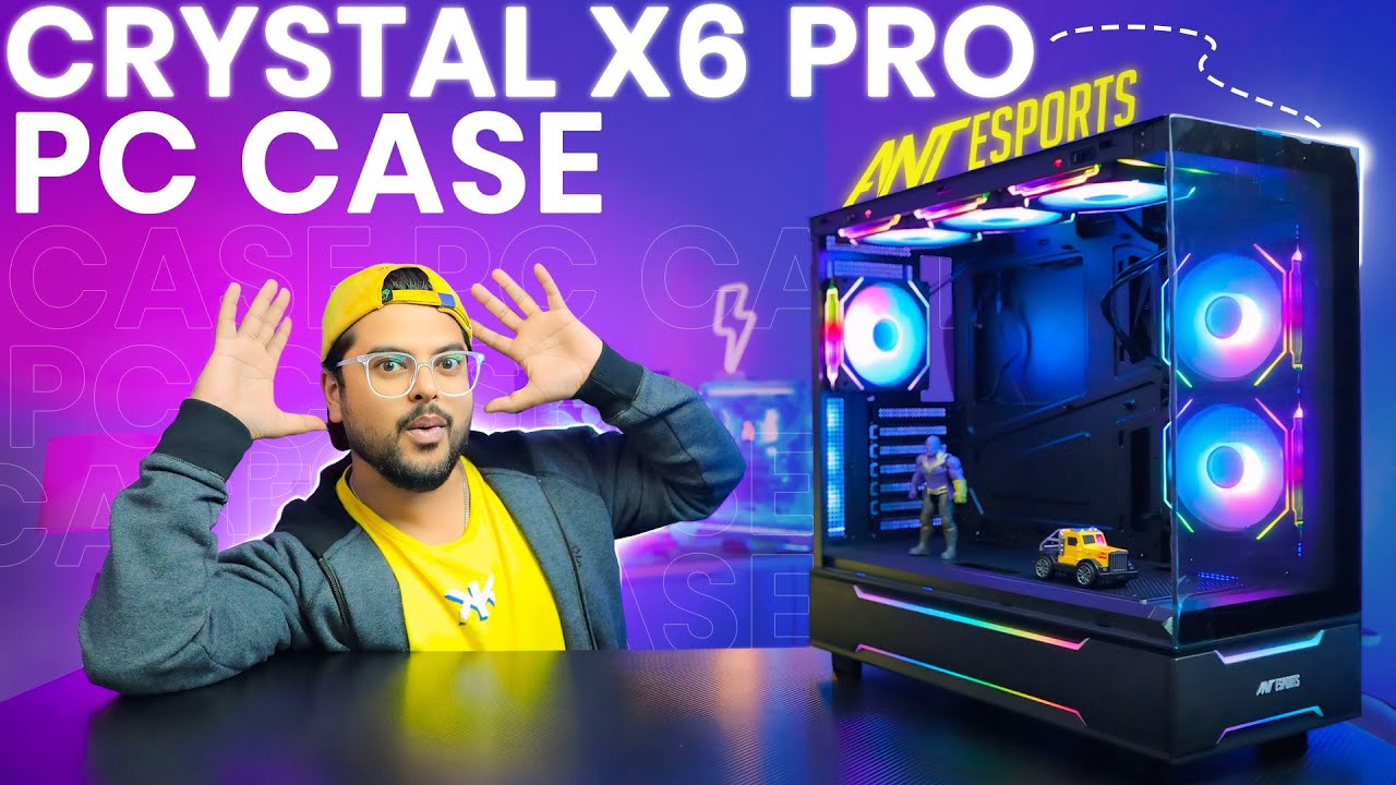 Ant Esports Crystal X6 Pro Cabinet Review | 2025