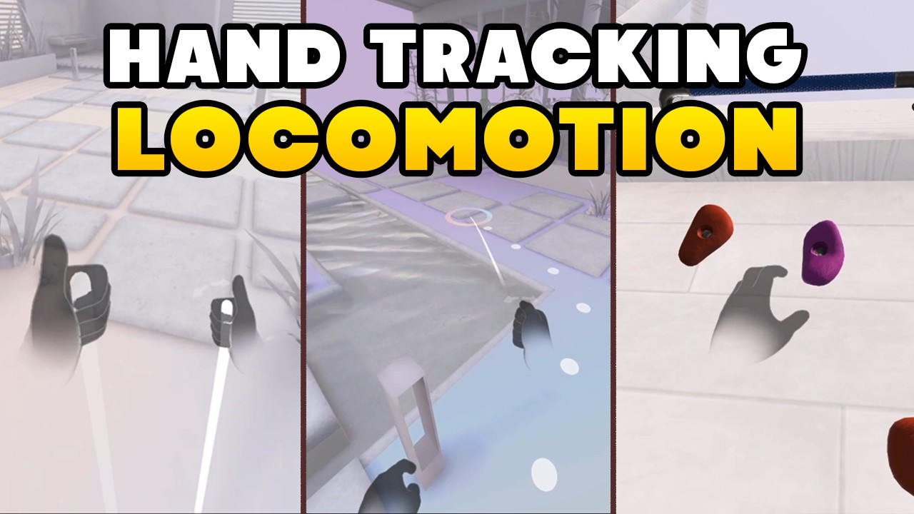 Hand Tracking Locomotion | Teleportation, Walking Stick and Climb