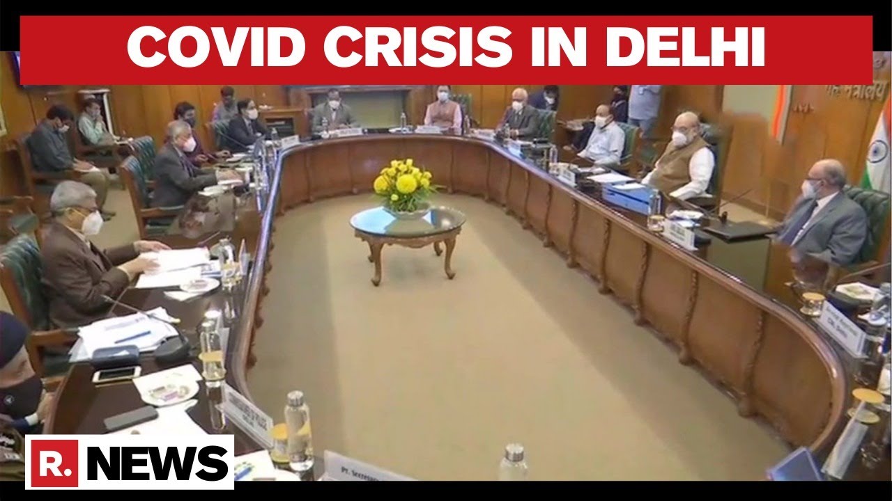 Amit Shah Calls Emergency Meeting Over Rising Coronavirus Cases In Delhi, CM Kejriwal & LG Attend