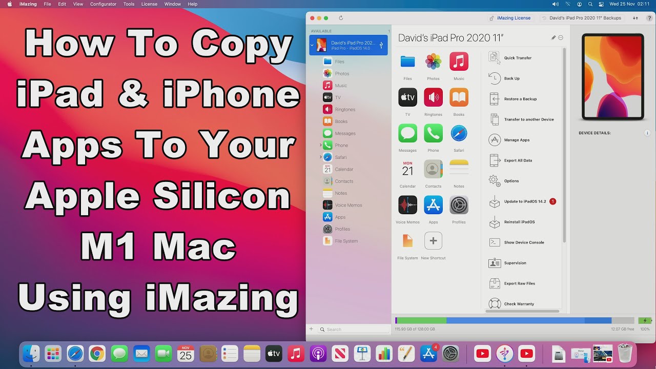 Как скопировать и сохранить приложения iOS с iPad iPhone с помощью iMazing и установить на Apple ...