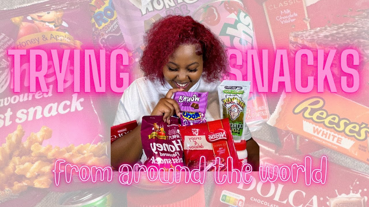 Trying snacks from around the world!