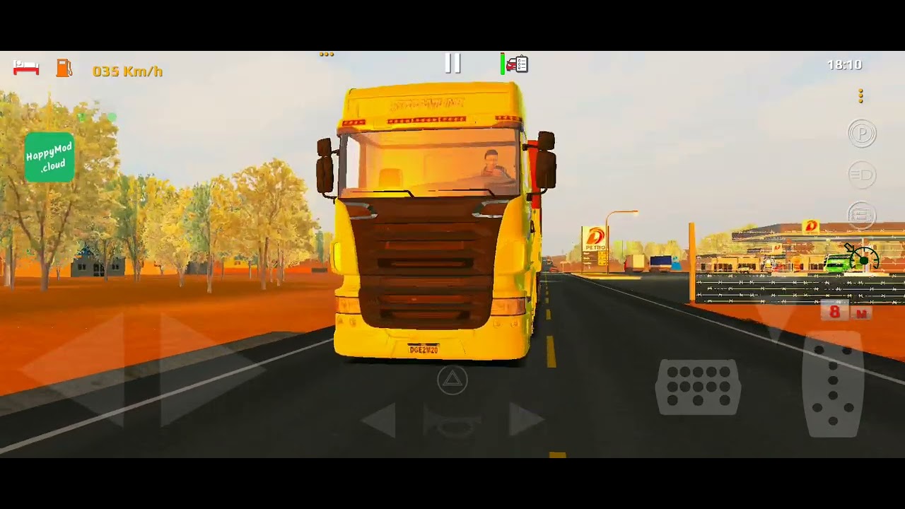 Scania R440 no rodo caçamba