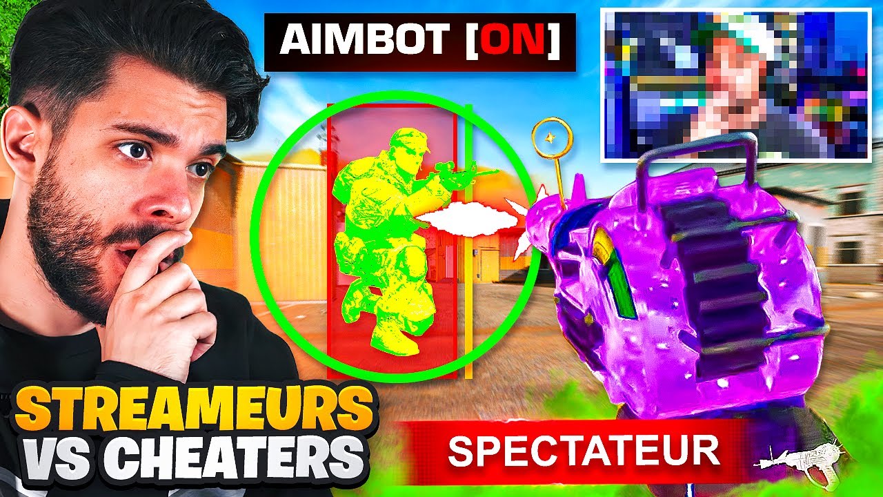 J'ANALYSE DES CHEATERS qui TUENT DES STREAMEURS FR sur WARZONE #6