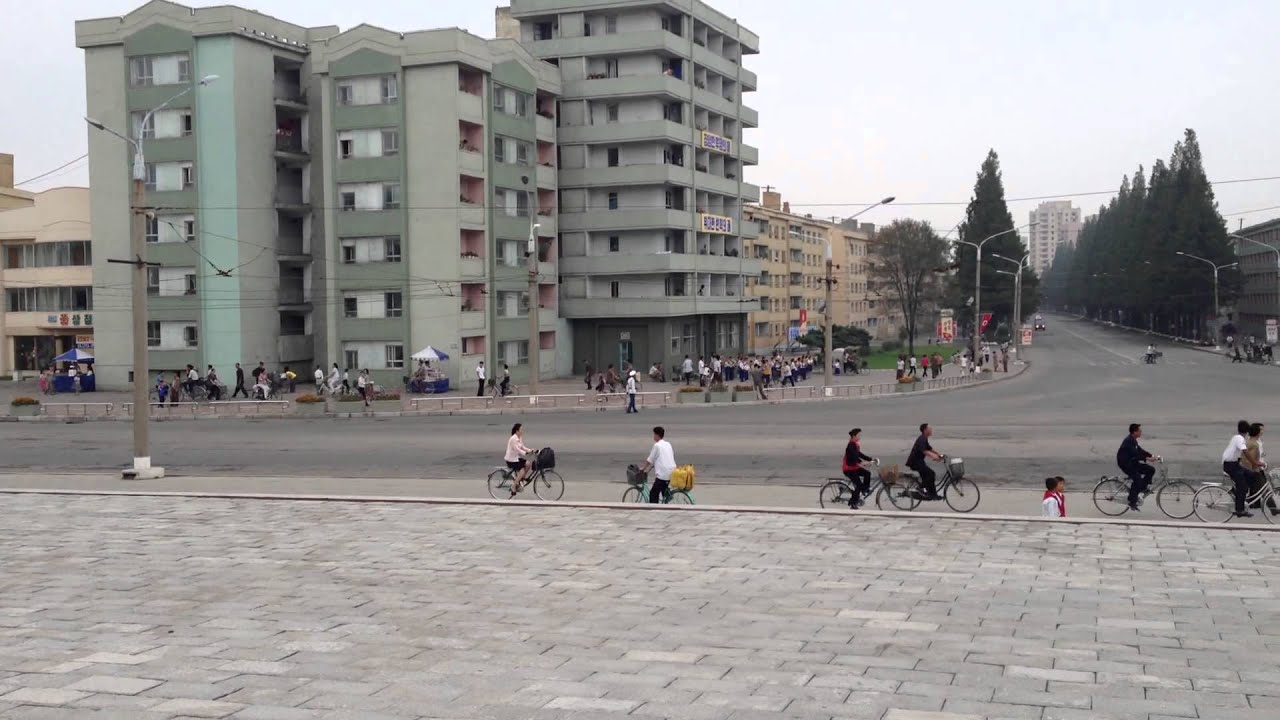 Streets of Hamhung, North Korea