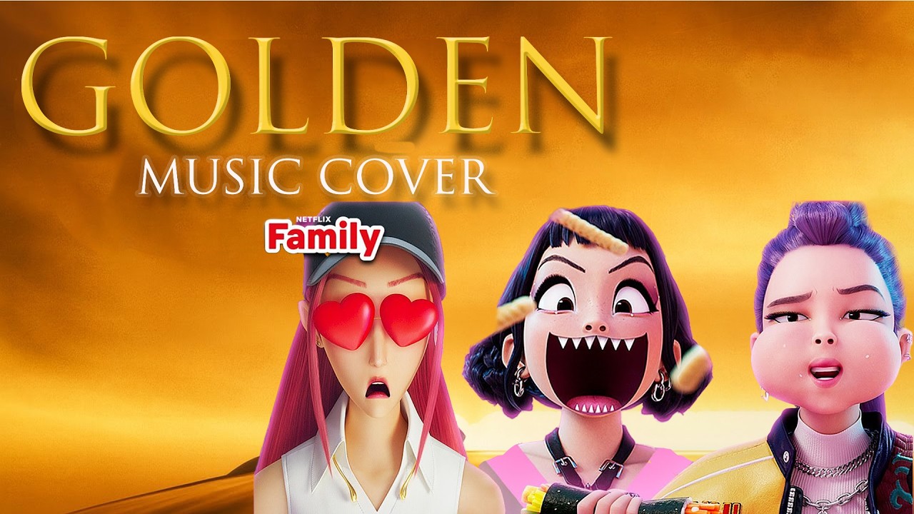 GOLDEN x KPop Demon Hunters - Try NOT to Laugh Challenge (Official Music Cover)