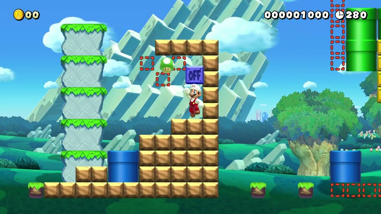parcore civilization by bigtuna802 🍄Super Mario Maker 2 Switch 2 No Commentary #dtv