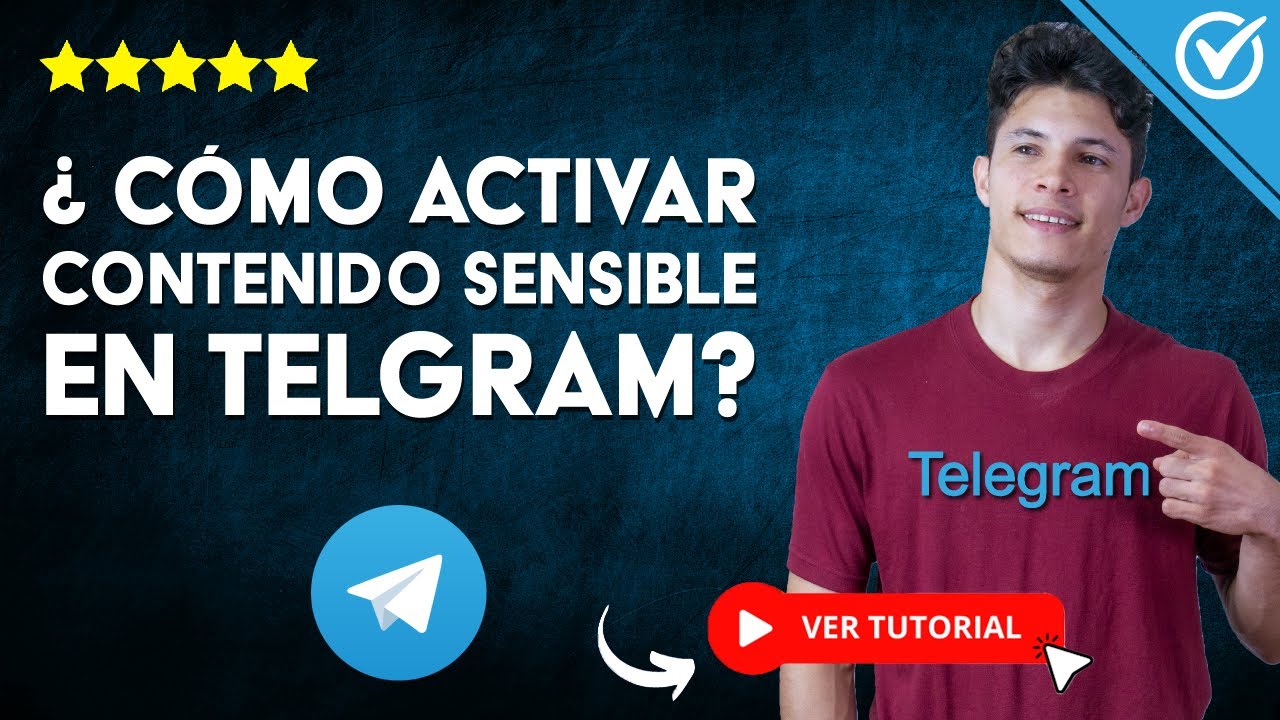 C&oacute;mo ACTIVAR el CONTENIDO SENSIBLE en Telegram | 🔞 F&aacute;cil y R&aacute;pido 🔞