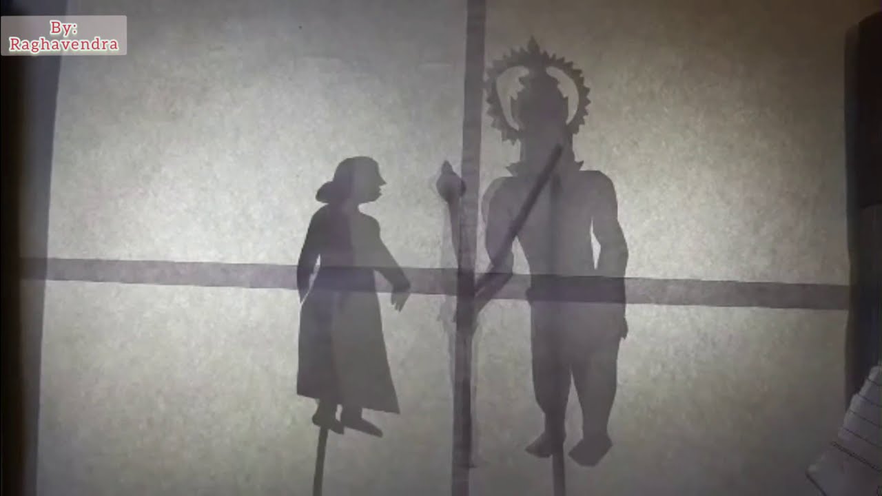 Mini Ramayan |Ramayan| Shadow Puppet Show | Shadow puppetry drama | Home made puppets