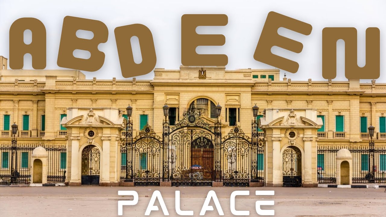Abdeen Palace&hellip; where history sleeps on a pillow of gold