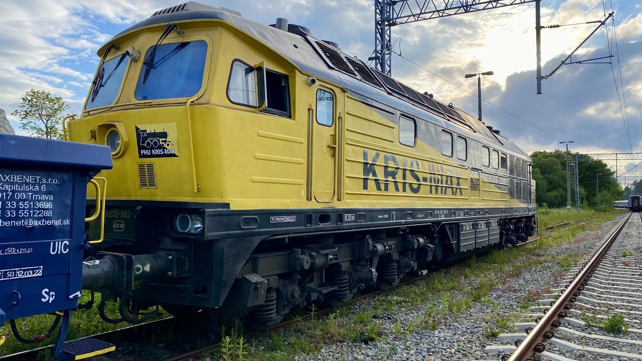 Ludmiła BR232-583 Kris-Max RP1 + Uruchamianie Silnika, Kołobrzeg #28 4K
