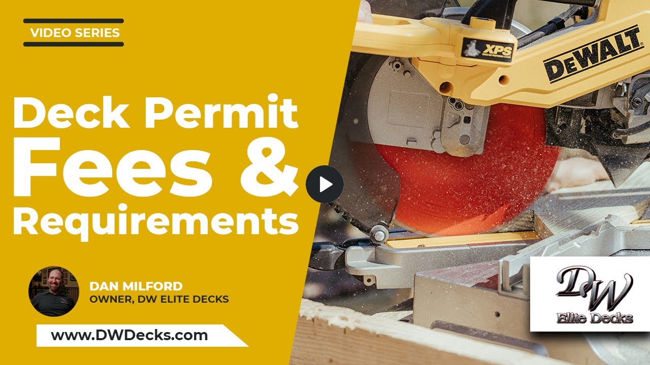 Deck Permit Fees and Requirements in Kansas City | DW Elite Decks