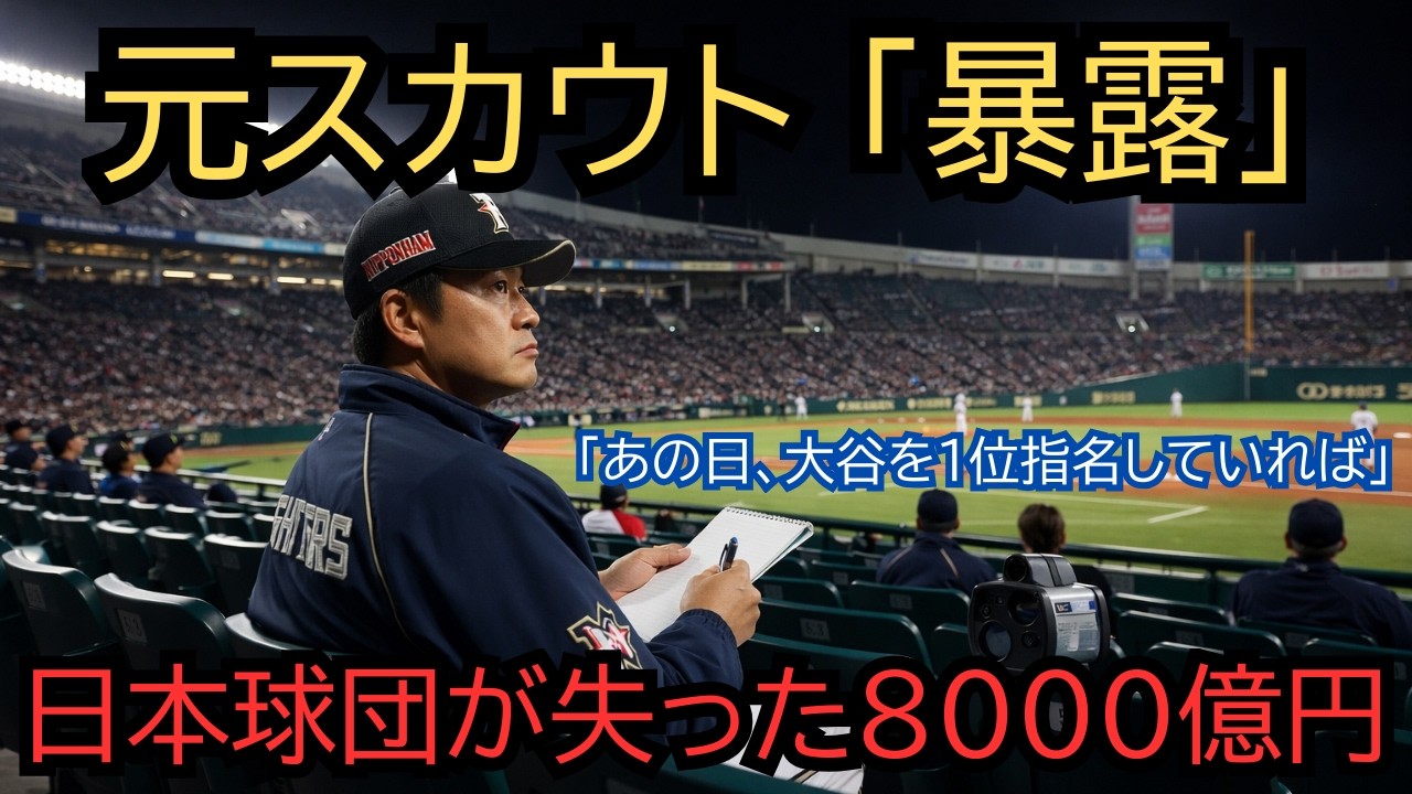 【球団社長号泣】「あの日、1位指名していれば」大谷翔平を