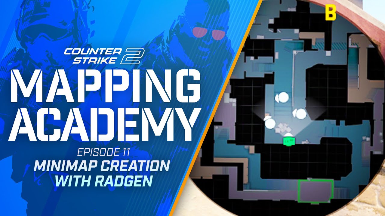 Radgen minimap creation - CS2 Mapping Academy #11 (Counter Strike 2)