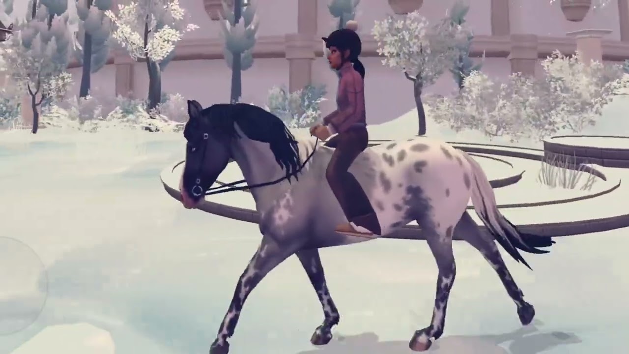 Riding my horses but BAREBACK, pt 1. SSO realistic roleplay 🐴❄️