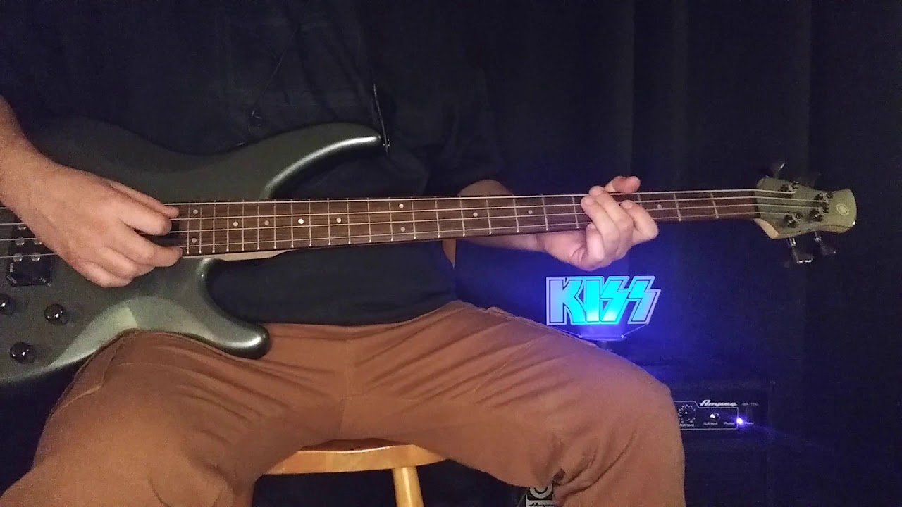 I LOVE IT LOUD (Bass Cover) - KISS