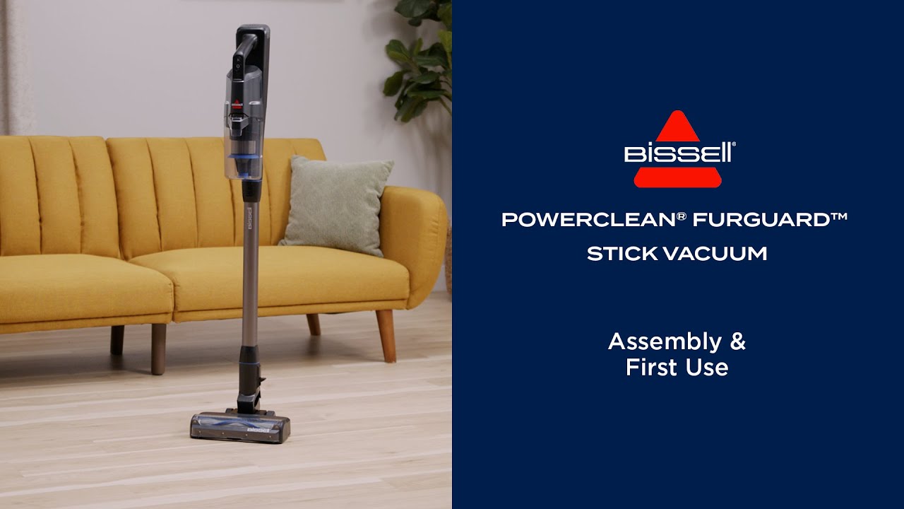 Assembly & How To Use | PowerClean&reg; FurGuard&trade; Stick Vacuum