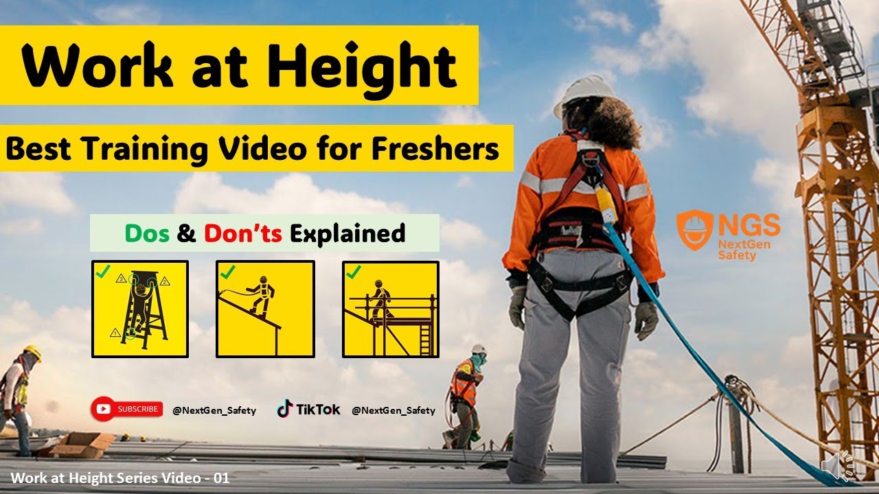 Work at Height Safety Training | Hazards, Rules & Real-Life Case Study | Best Training for Freshers