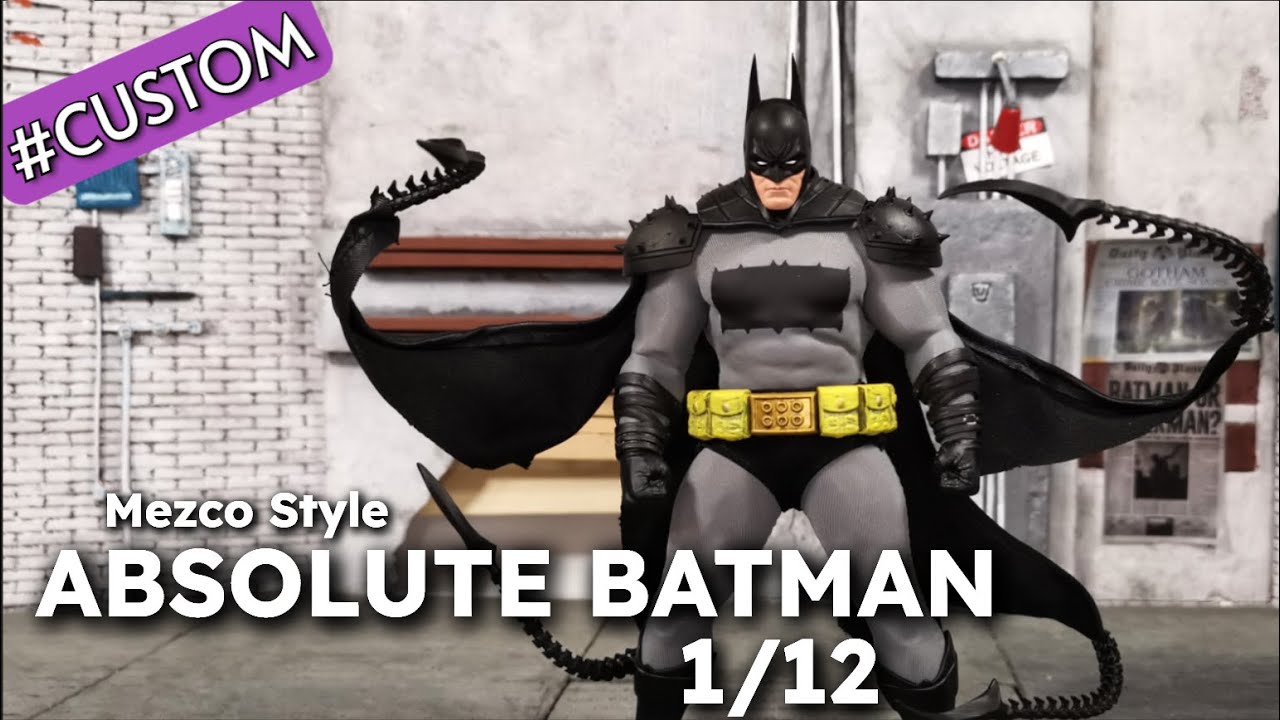 Custom Absolute Batman Muff Toys Adam Body 1/12 action figure #batman  #absolutebatman #dc #custom