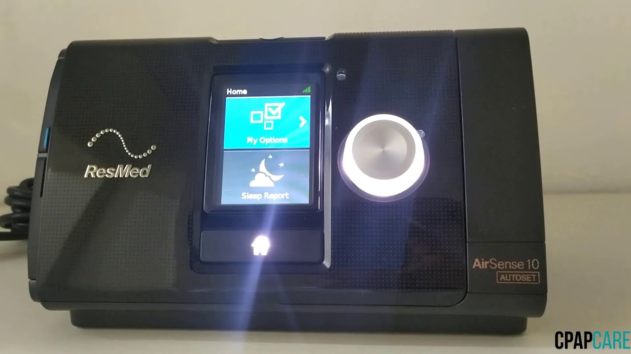 COMO CONFIGURAR PRESSÃO AIRSENSE 10, S10 RESMED.